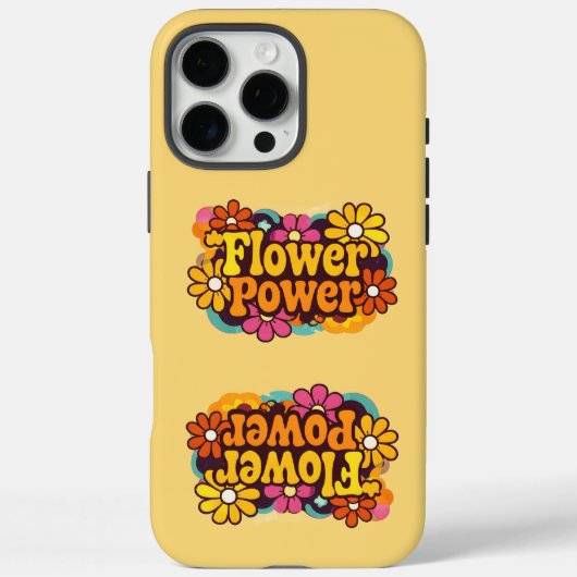 iPhone 16 Pro Hüllen | Elektronik | Retro Floral (Rückseite)