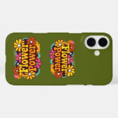 iPhone 16 Pro Hüllen | Elektronik | Retro Floral (Rückseite (Horizontal))