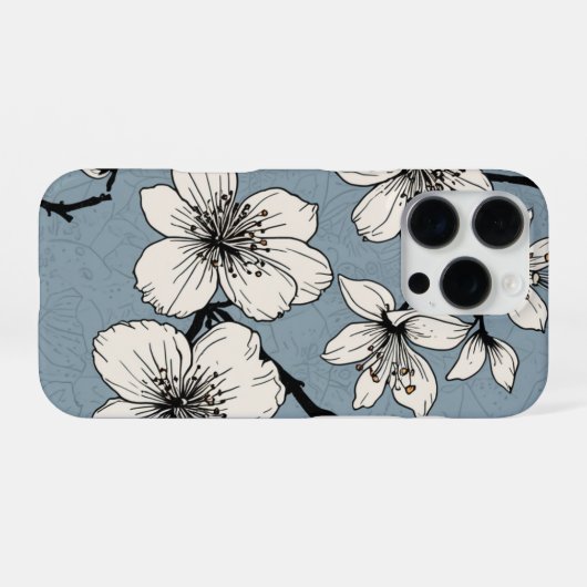 Iphone 16 Pro lightweight case with Cherry Blossom Hülle (Rückseite (Horizontal))