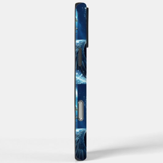 iPhone 16 Pro Max Case Bald Eagle Heart Love 1 (Rückseite / Rechts)