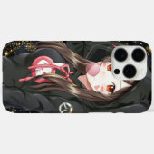 iPhone 16 Pro Max Case Black, Girly, Anime (Rückseite (Horizontal))