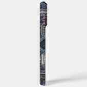 iPhone 16 Pro Max Case - Modernes künstlerisches D (Rückseite / Rechts)