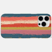iPhone 16 Pro Max Case - Streifenmuster (Rückseite (Horizontal))