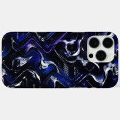 iPhone 16 Pro Max Cyber Liquid Chrome Hülle (Rückseite (Horizontal))
