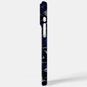 iPhone 16 Pro Max Cyber Liquid Chrome Hülle (Rückseite / Links)