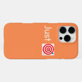 iPhone 16 Pro Max Hülle Customized Justdartboard (Rückseite (Horizontal))