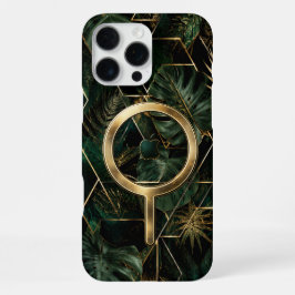 iPhone 16 Pro Max Hülle: Luxus-Gold MagSafe Hülle