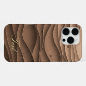 iPhone 16 pro Personalisierte Wüste Titanium Desig iPhone Hülle (Rückseite (Horizontal))