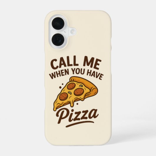 iPhone 16 Slim Case - Fun, Tasty Vibes Hülle (Rückseite)