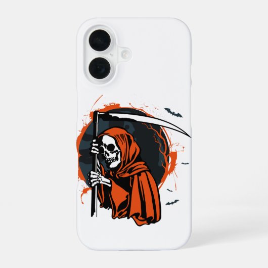 iPhone 16 Slim Fit Halloween Hülle  (Rückseite)
