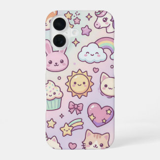 iPhone 16 Stylish Cute Girl Phone Case  Hülle