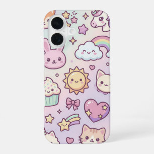 iPhone 16 Stylishes Telefon-Case für Mädchen Hülle