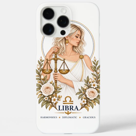 iPhone 16 Waage-Design Case-Mate iPhone Hülle (Rückseite)
