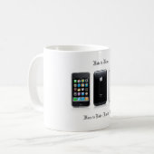 Iphone 3GS Tasse (Vorderseite Links)