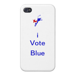 iPhone 4" iVote Blau-" Kasten 4 Etui