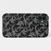 iPhone 5/5 Xtreme Case Lilies-of-the-Valley Black (Rückseite (Horizontal))