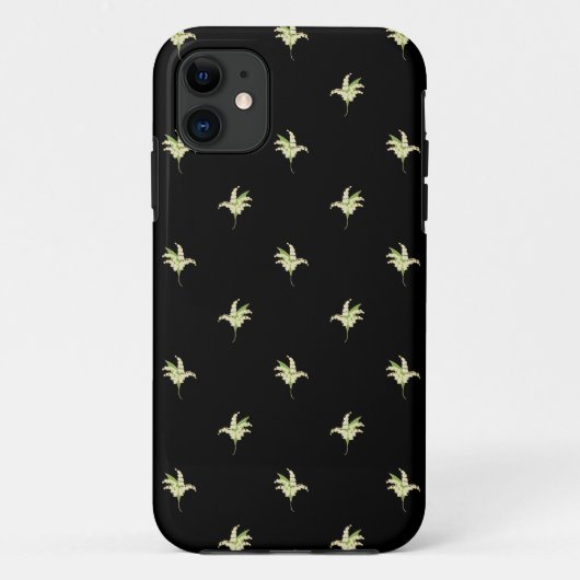 iPhone 5/5 Xtreme Case Lilies of the Valley Black (Rückseite)