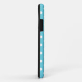 iPhone 5/5 Xtreme Case Turquoise Polka Dots (Hinten/Rechts)