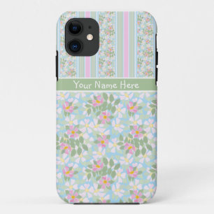 iPhone 5/5s Case Mate Pink Dogroses, Streifen