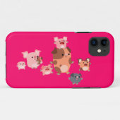 iPhone 5/5S-Fall für niedliche Cartoon-Schweinezuc Case-Mate iPhone Hülle (Rückseite (Horizontal))