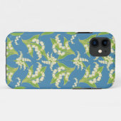 iPhone 5/5s Xtreme Case Lilies of the Valley, Blue (Rückseite (Horizontal))