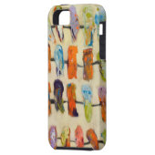 iphone 5 abstrakte Kunstvögel des Vibefalles Case-Mate iPhone Hülle (Rückseite Links)