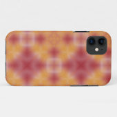 iPhone 5 Barely There Case Orange Rot Kaleidoskop (Rückseite (Horizontal))