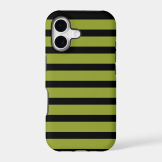 iPhone 5 Barely There Case Schwarz Grüne Streifen