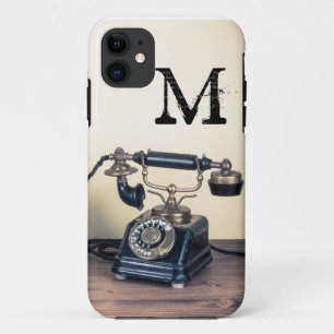 IPHONE 5 Case für das Retro-Monogramm des Vintagen