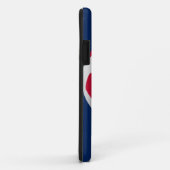 iPhone 5 Case, Fußball Ball, Rot, Weiß und Blau Case-Mate iPhone Hülle (Hinten/Rechts)