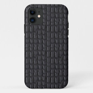 iPhone 5 Case Gray Leather Look