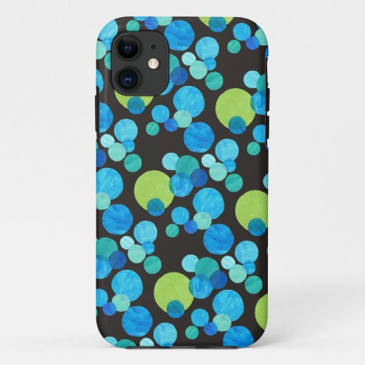 iPhone 5 Case-Mate-Case, Blue Moons-Muster Case-Mate iPhone Hülle (Rückseite)