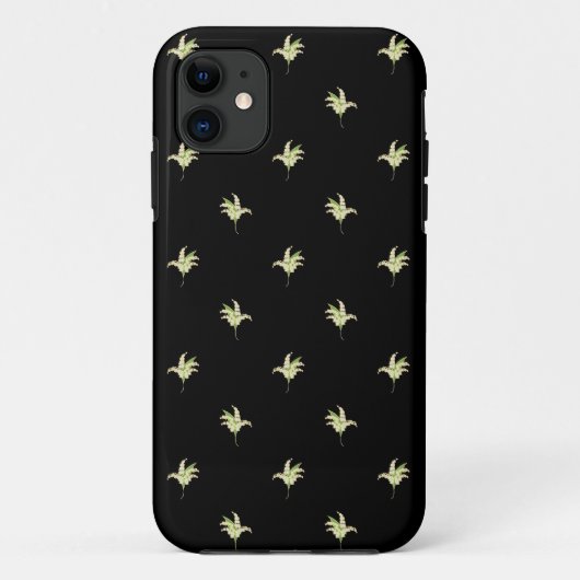 iPhone 5 Case Mate Case Lilies of the Valley Black (Rückseite)