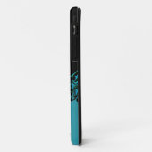 iPhone 5 Case-Mate Fall Aquamarin Blue Black Hülle (Hinten/Links)
