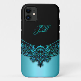 iPhone 5 Case-Mate Fall Aquamarin Blue Black 11 Hülle