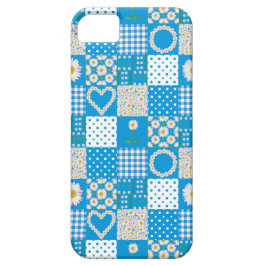 iPhone 5 Case-Mate Fall Daisychains Imitate Patchw Case-Mate iPhone Hülle