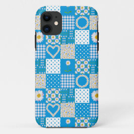 iPhone 5 Case-Mate Fall Daisychains Imitate Patchw Hülle