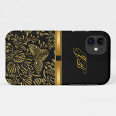 iPhone 5 Case-Mate Fall Gold Black Hülle (Rückseite (Horizontal))