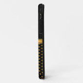 iPhone 5 Case-Mate Fall Gold Black Spot Hülle (Hinten/Links)