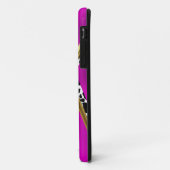 iPhone 5 Case-Mate Fall Hot Pink Gold Black Hülle (Hinten/Links)