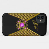 iPhone 5 Case-Mate Fall Pink Gold Black Hülle (Rückseite (Horizontal))