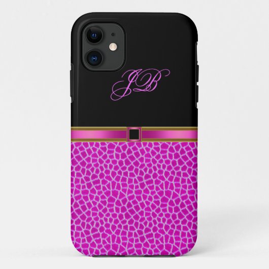 iPhone 5 Case-Mate Fall Wild Pink Black Hülle (Rückseite)