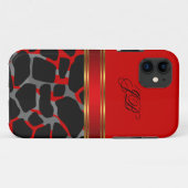 iPhone 5 Case-Mate Fall Wild Red Black Case-Mate iPhone Hülle (Rückseite (Horizontal))