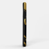 iPhone 5 Case-Mate Gold Damask Schwarz Reißverschl Hülle (Hinten/Rechts)