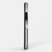 iPhone 5 Case-Mate Hülle Grau Look Lock (Hinten/Rechts)