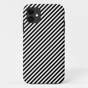 iPhone 5 Case mit Schwarzweiß-Streifen