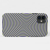 iPhone 5 Case Swirl in grün blau und violett (Rückseite (Horizontal))