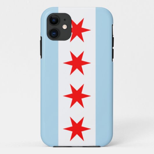 iPhone 5 Chicago-Flaggentelefonkasten Case-Mate iPhone Hülle (Rückseite)