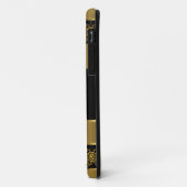iPhone 5 Elegant Classy Gold Black Case-Mate iPhone Hülle (Hinten/Links)