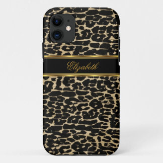 iPhone 5 Elegant Gold Animal Print Case-Mate iPhone Hülle